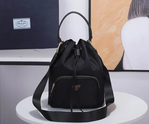 11 Prada Bucket Bag Small Women Luxury Re-Nylon Designer