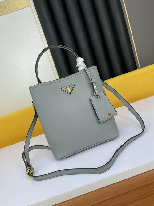 11 Prada Bucket Bag Small Women Luxury Re-Nylon Designer