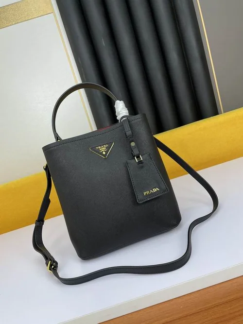 11 Prada Bucket Bag Small Women Luxury Re-Nylon Designer