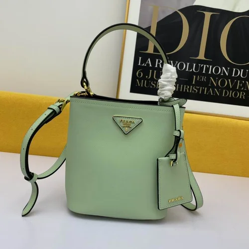 11 Prada Bucket Bag Small Women Luxury Re-Nylon Designer