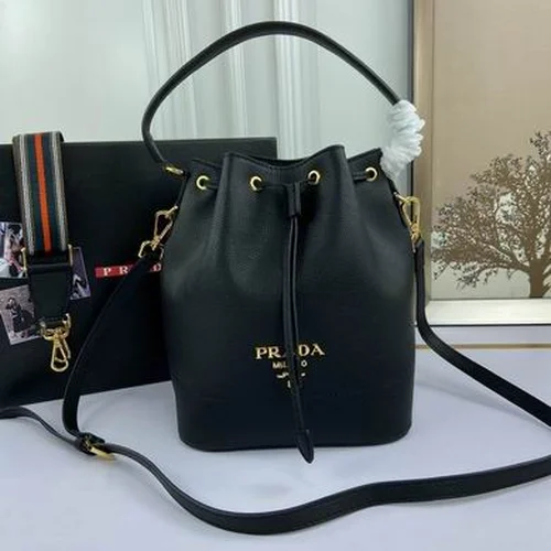 11 Prada Bucket Bag Small Women Luxury Re-Nylon Designer