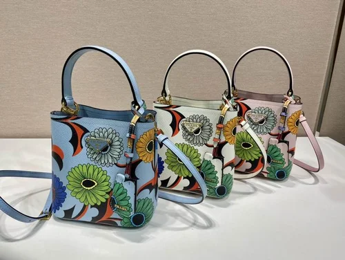 Prada Original Bucket Bags Authentic Re-Nylon Luxury