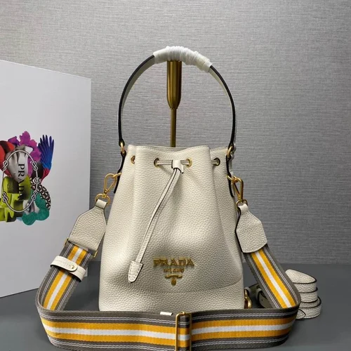 11 Prada Bucket Bag Small Women Luxury Re-Nylon Designer
