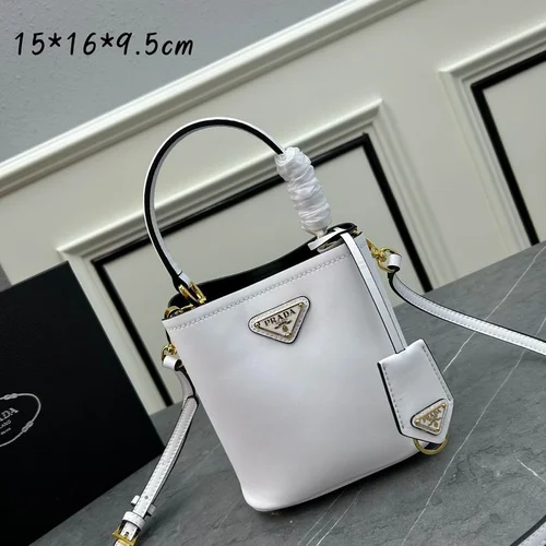 11 Prada Bucket Bag Small Women Luxury Re-Nylon Designer