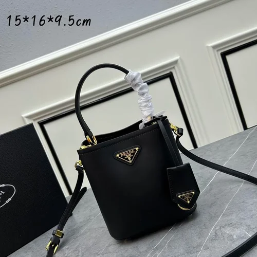 11 Prada Bucket Bag Small Women Luxury Re-Nylon Designer