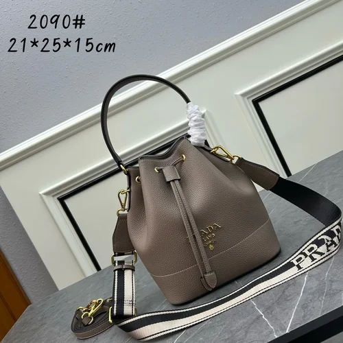 11 Prada Bucket Bag Small Women Luxury Re-Nylon Designer