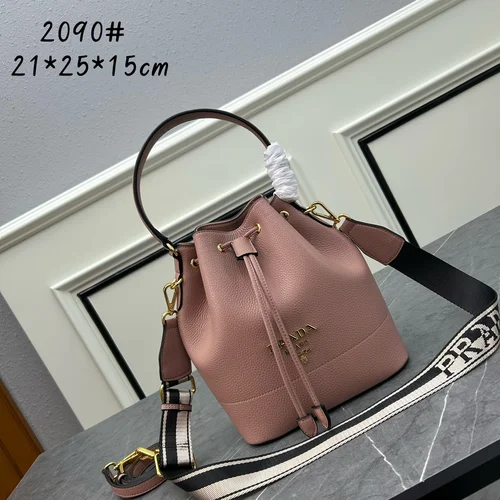 11 Prada Bucket Bag Small Women Luxury Re-Nylon Designer