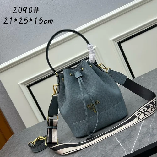 11 Prada Bucket Bag Small Women Luxury Re-Nylon Designer