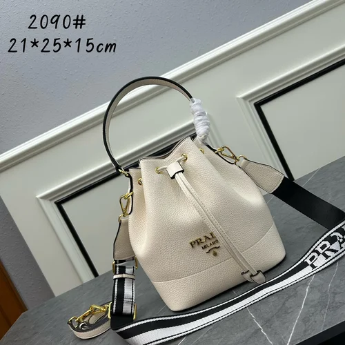 11 Prada Bucket Bag Small Women Luxury Re-Nylon Designer