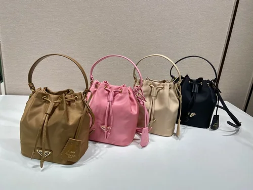 Prada Original Bucket Bags Authentic Re-Nylon Luxury