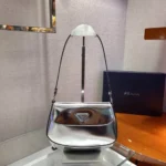 Prada Original Underarm Pouch Authentic Saffiano Leather Luxury