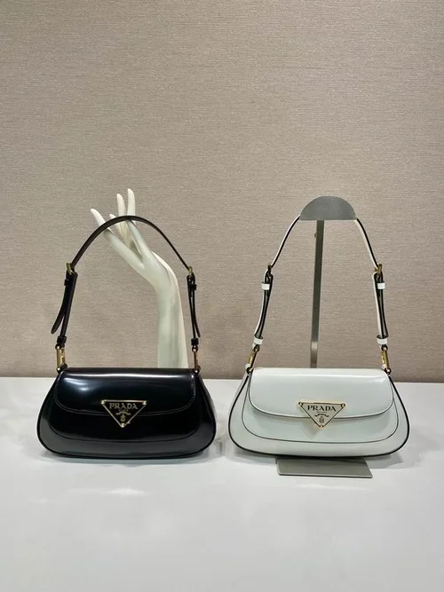 Prada Original Underarm Pouch Authentic Saffiano Leather Luxury