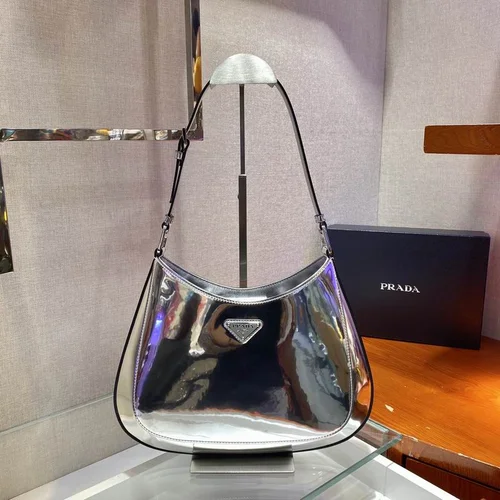 Prada Original Underarm Pouch Authentic Saffiano Leather Luxury