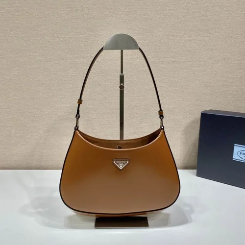 Prada Original Underarm Pouch Authentic Saffiano Leather Luxury