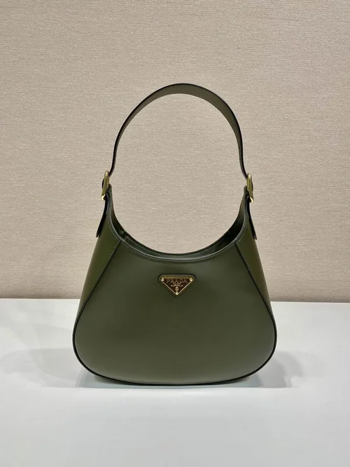 Prada Original Underarm Pouch Authentic Saffiano Leather Luxury