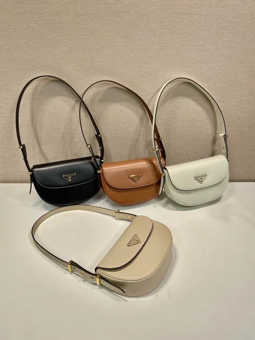 Prada Original Underarm Pouch Authentic Saffiano Leather Luxury