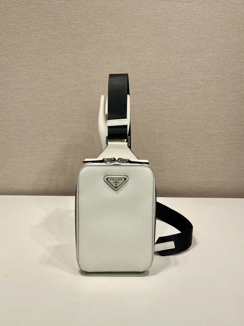 Prada Original Waist Chest Bag Authentic Saffiano Luxury