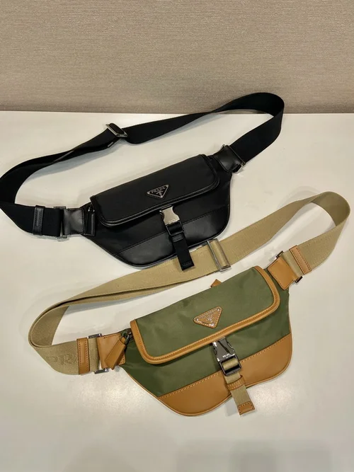 Prada Original Waist Chest Bag Authentic Saffiano Luxury