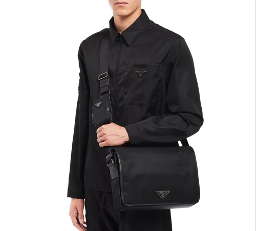 Prada Original Messenger Bags Authentic Saffiano Luxury