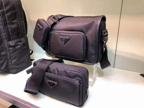 Prada Original Messenger Bags Authentic Saffiano Luxury