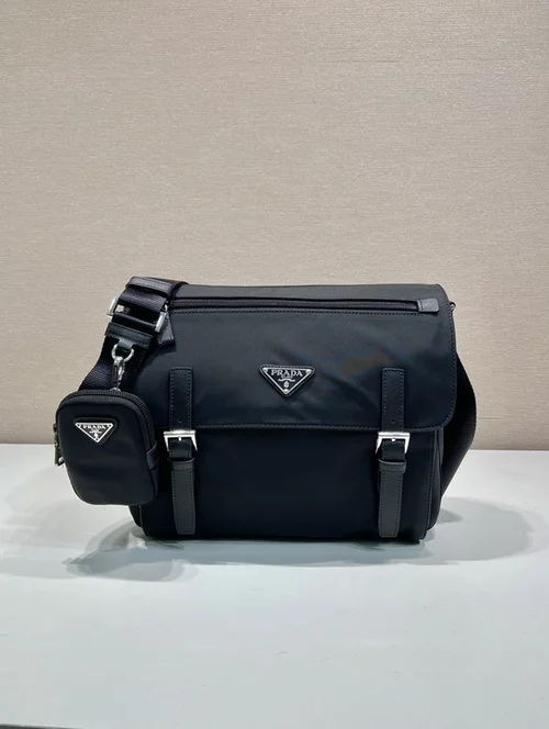 Prada Original Messenger Bags Authentic Saffiano Luxury