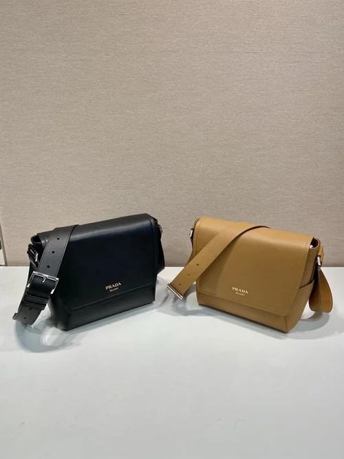 Prada Original Messenger Bags Authentic Saffiano Luxury