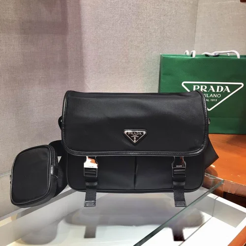 Prada Original Messenger Bags Authentic Saffiano Luxury