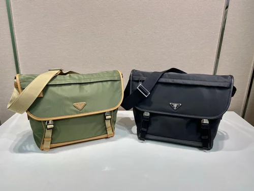 Prada Original Messenger Bags Authentic Saffiano Luxury