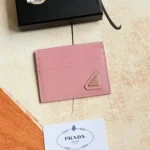 Prada Original Wallet Card Holder Authentic Saffiano Leather