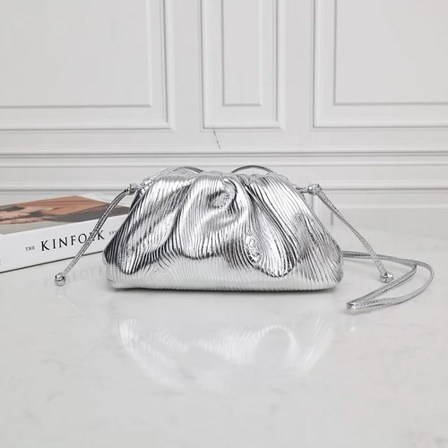 Bottega Veneta The Pouch Clutch Original Authentic Evening Luxury