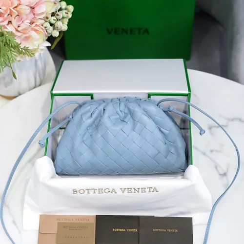 Bottega Veneta The Pouch Clutch Original Authentic Evening Luxury