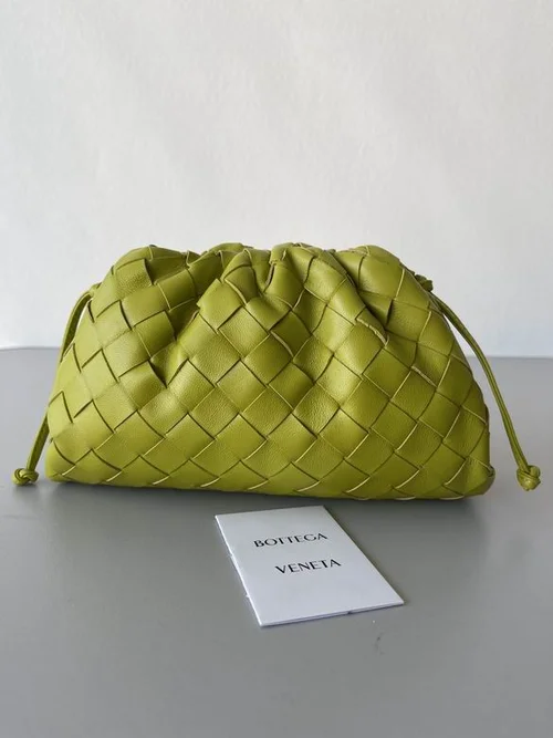 Bottega Veneta The Pouch Clutch Original Authentic Evening Luxury