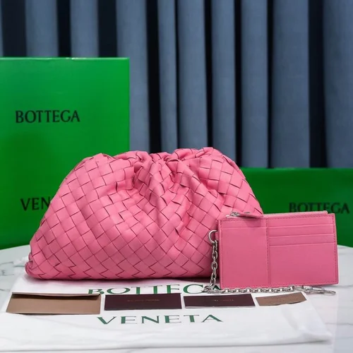 Bottega Veneta The Pouch Clutch Original Authentic Evening Luxury