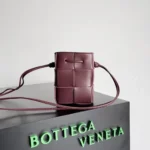 Bottega Veneta Original Bucket Bag Authentic Drawstring Luxury Leather