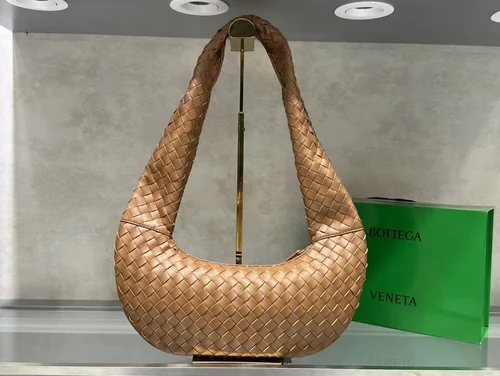 Bottega Veneta Croissant Hobo Bag Original Authentic Women Luxury