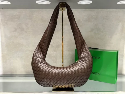 Bottega Veneta Croissant Hobo Bag Original Authentic Women Luxury