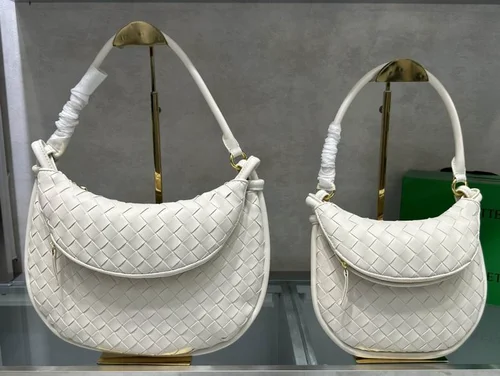 Bottega Veneta Croissant Hobo Bag Original Authentic Women Luxury