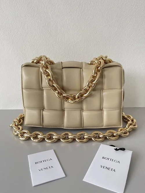Bottega Veneta Chain Padded Cassette Original Authentic Crossbody