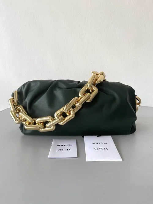 Bottega Veneta Chain Pouch Clutch Original Authentic Evening Bag