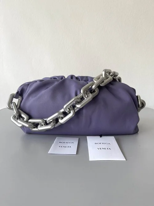 Bottega Veneta Chain Pouch Clutch Original Authentic Evening Bag