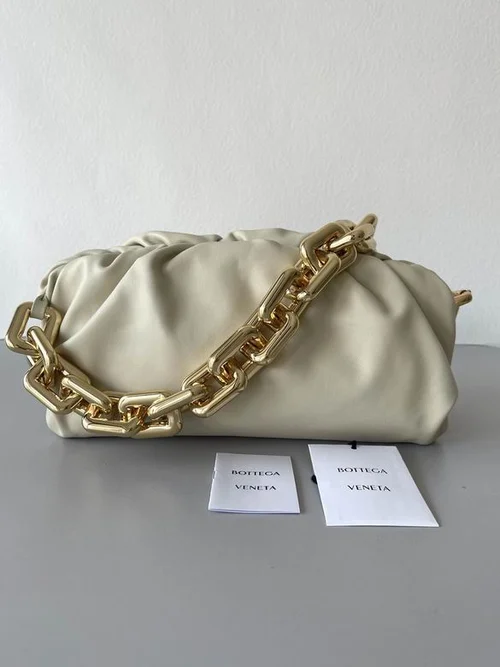 Bottega Veneta Chain Pouch Clutch Original Authentic Evening Bag
