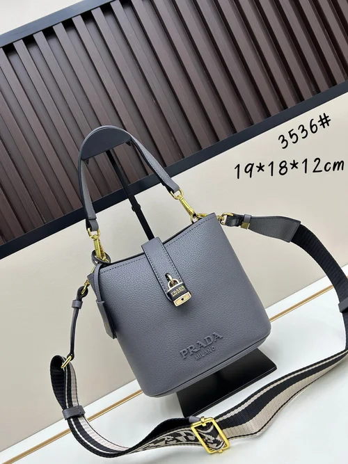 11 Prada Double Handle Handbag Women Luxury Saffiano