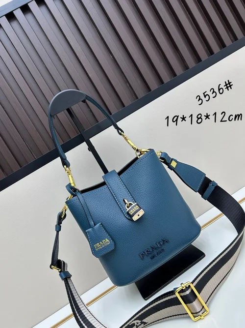 11 Prada Double Handle Handbag Women Luxury Saffiano