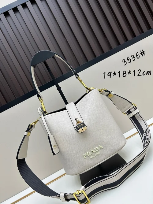 11 Prada Double Handle Handbag Women Luxury Saffiano