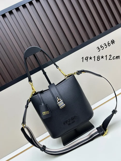 11 Prada Double Handle Handbag Women Luxury Saffiano