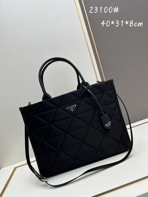 11 Prada Large Tote Bag Women Luxury Saffiano Designer