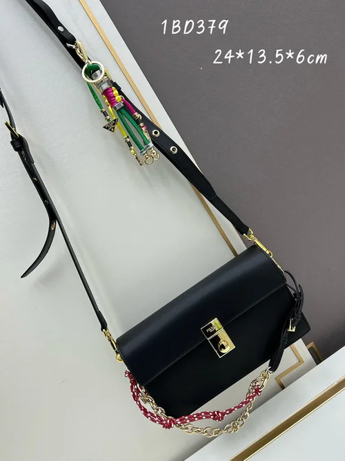 11 Prada One Shoulder Bag Medium Women Luxury Saffiano