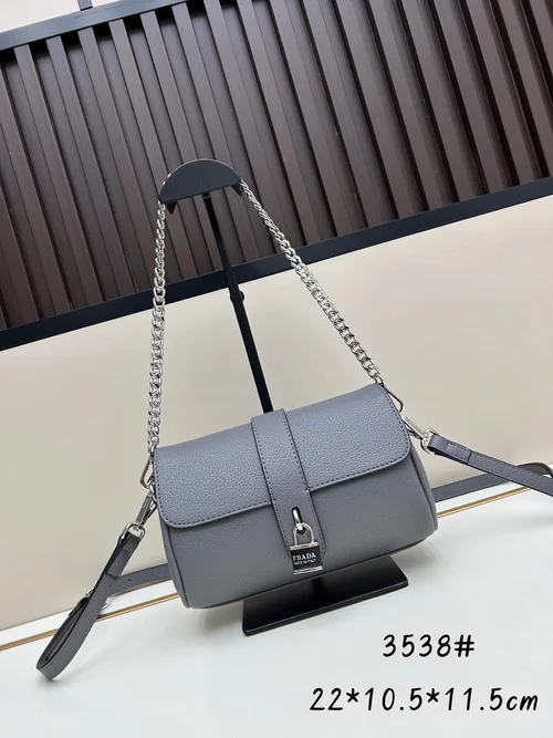 11 Prada One Shoulder Bag Medium Women Luxury Saffiano