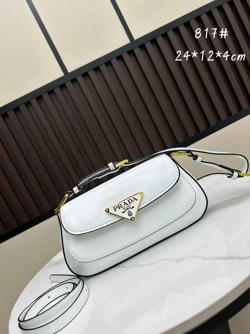 11 Prada One Shoulder Bag Medium Women Luxury Saffiano