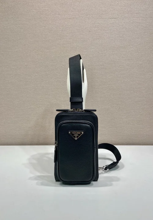 Prada Original Cell Phone Bag Mini Authentic Saffiano